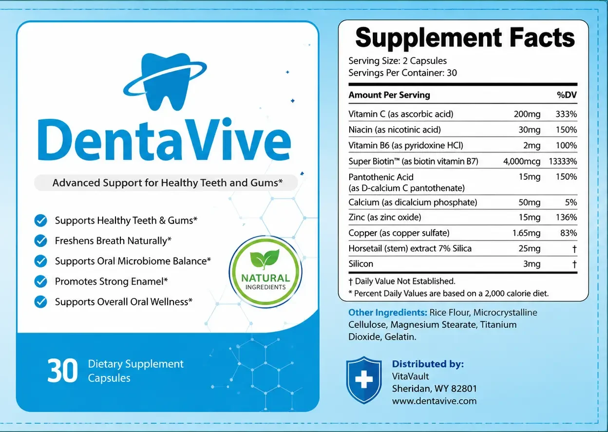DentaVive Label