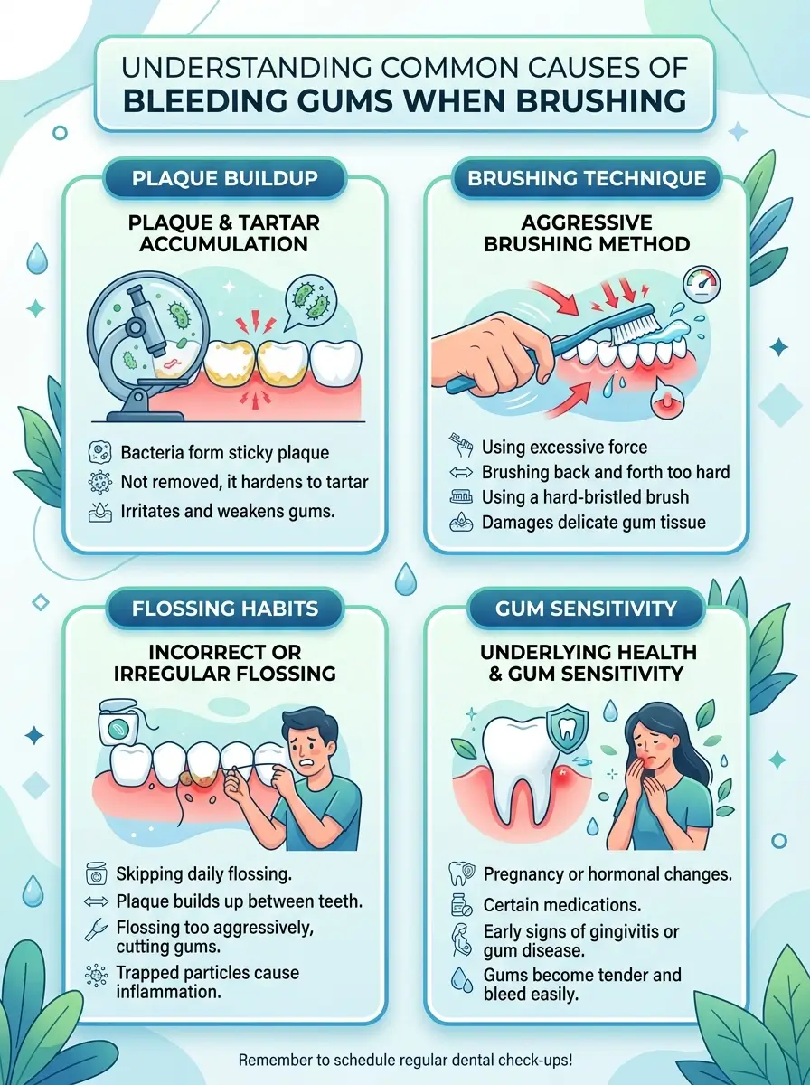 Why Do Gums Bleed When Brushing? Common Causes and Oral Wellness Tips