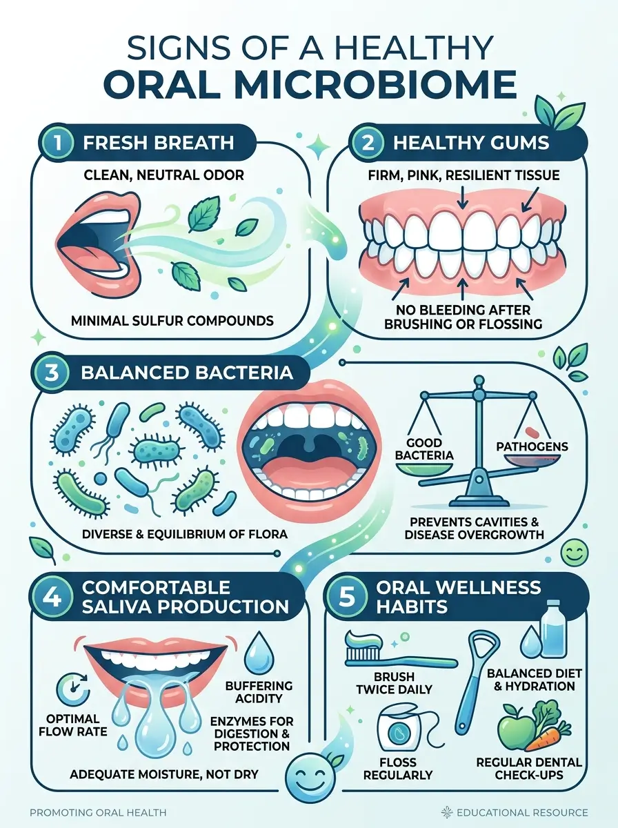 7 Powerful Signs of a Healthy Oral Microbiome