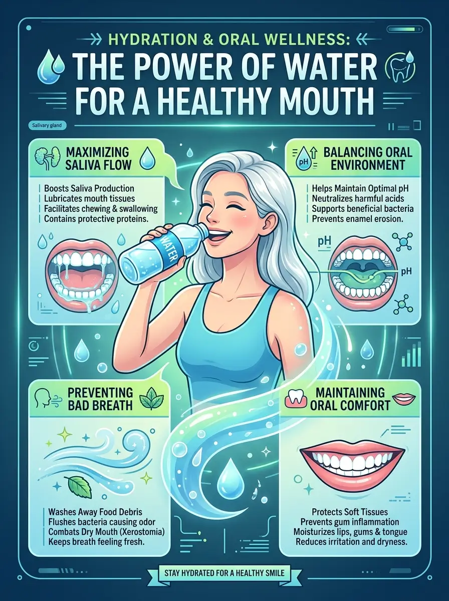 Stay Hydrated to Support Oral Wellness