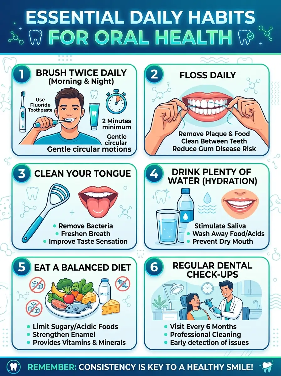 Best Daily Habits for Oral Health: Essential Tips for Fresh Breath