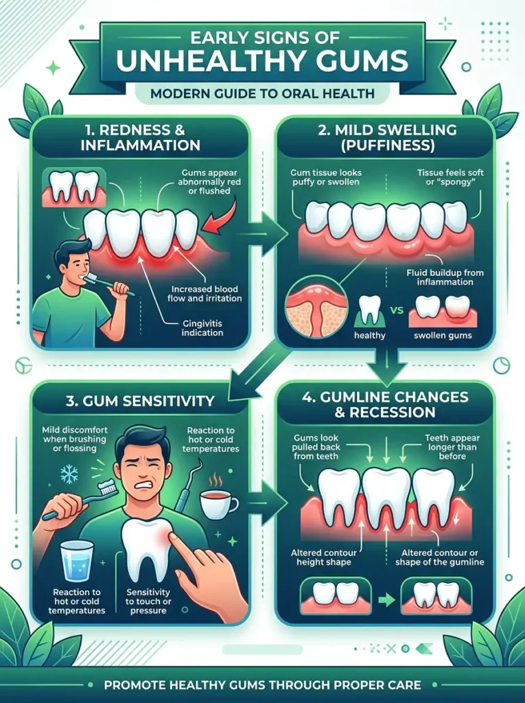 7 Early Signs of Unhealthy Gums You Should Never Ignore