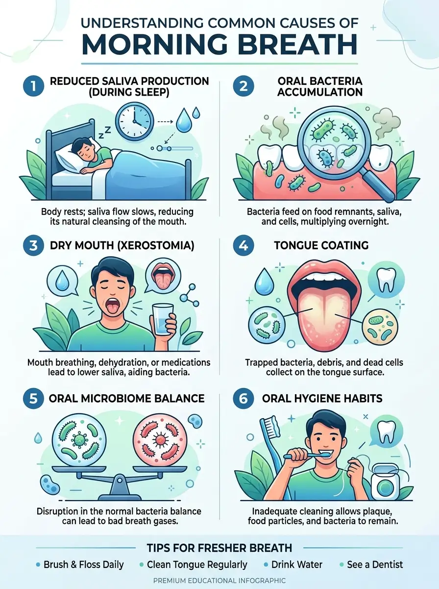 7 Common Morning Breath Causes and What You Can Do About Them