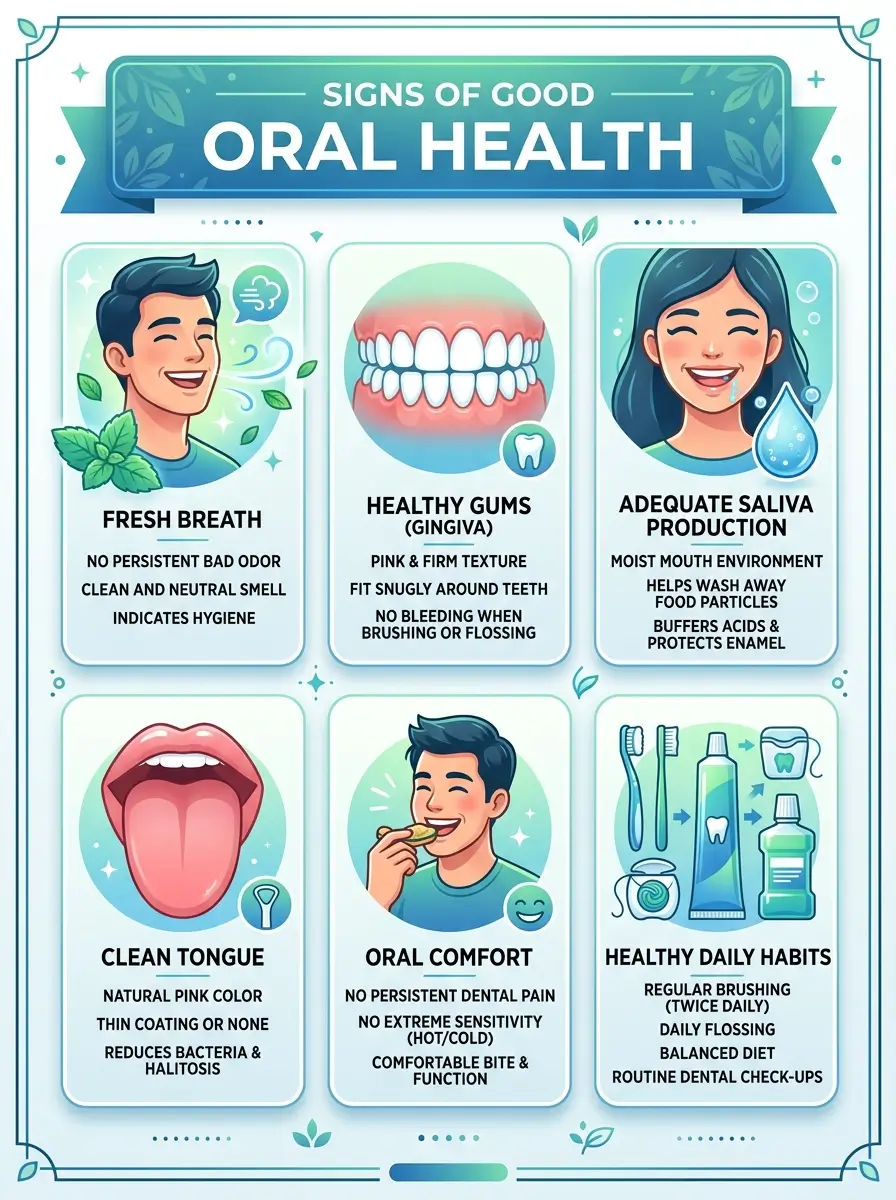 9 Positive Signs of Good Oral Health You Should Know