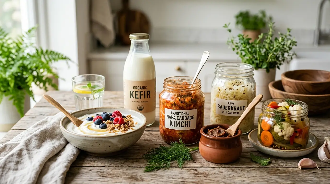 Powerful Foods Rich in Natural Probiotics for Oral and Gut Wellness