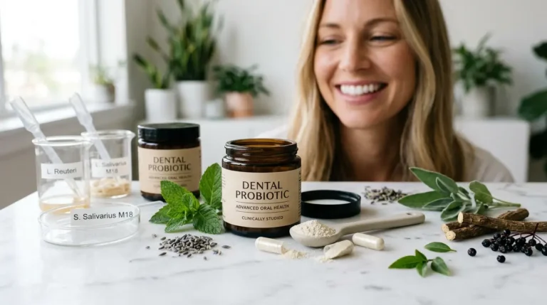 Common Ingredients in Dental Probiotics: What You Should Know-Dental_probiotic_capsules_on_marble